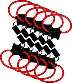 Install Bay MAXIFH-10 Maxi Fuse Holders With Cover 8 Gauge - Package of 10