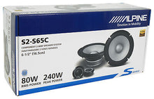 Load image into Gallery viewer, Alpine S2-S65C - Next-Generation S-Series 6.5" Component Speaker Set