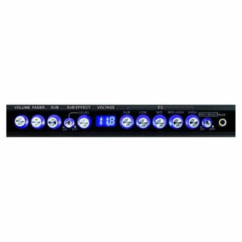 Soundstream MPQ-5V 5-Band Parametric Equalizer w/ Voltage Level Indicator
