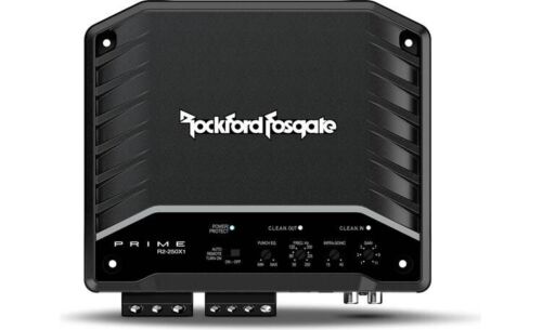 Rockford Fosgate R2250X1 Mono Sub Amp + R2S-1X12 12" Truck Enclosure