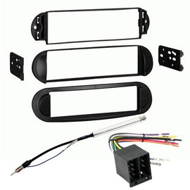 Car Radio Stereo Single DIN Dash Kit Harness Fit 1998-2011 Volkswagon Beetle
