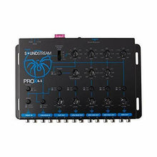 Load image into Gallery viewer, Soundstream PROX4.1 5-Way Electronic Crossover Optimized for Extreme SPL &amp; 8 Gauge Amp Kit