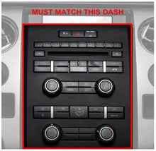 Load image into Gallery viewer, Car Stereo Installation Kit Compatible Fit Ford F150 2009 – 2012 In-Dash Mounting Kit Antenna, and Harness for Double Din Radio Receivers