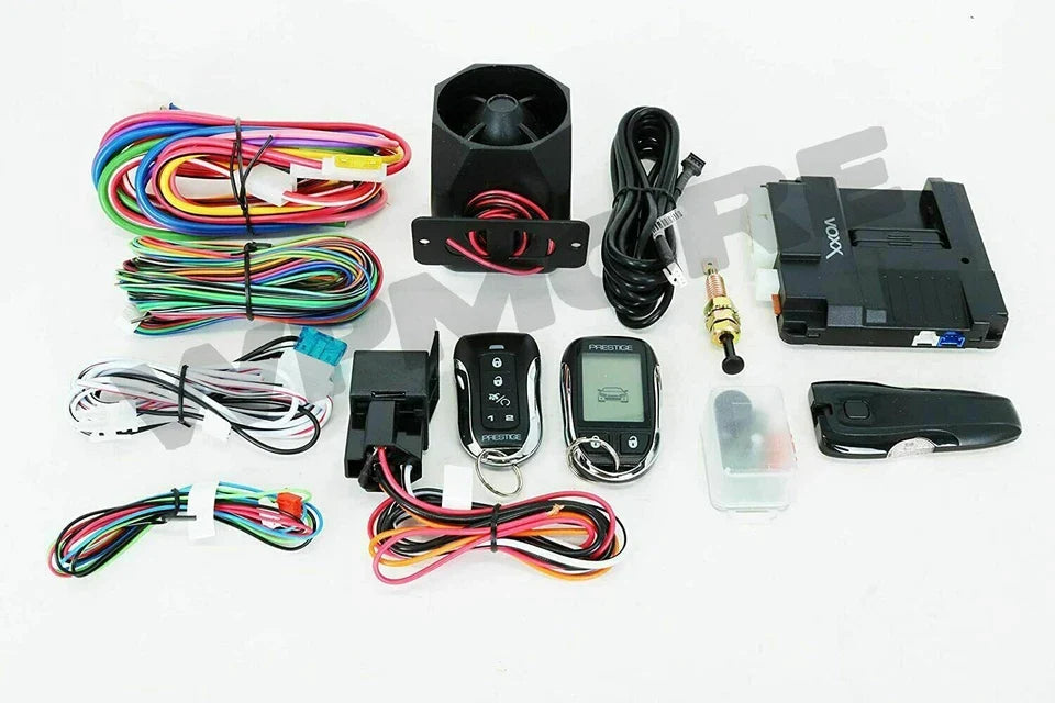 Prestige APS997ZLR Two-Way LCD Confirming Remote Start & Alarm 1-Mile Range