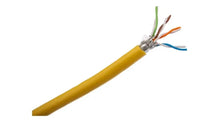 Load image into Gallery viewer, Absolute 500' Cat6 23AWG 600Mhz UL Bare Solid Copper Ethernet Yellow