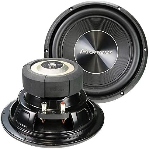 Pioneer TS-A250D4 10" 1300W 4-Ohm Dual Voice Coil Subwoofer