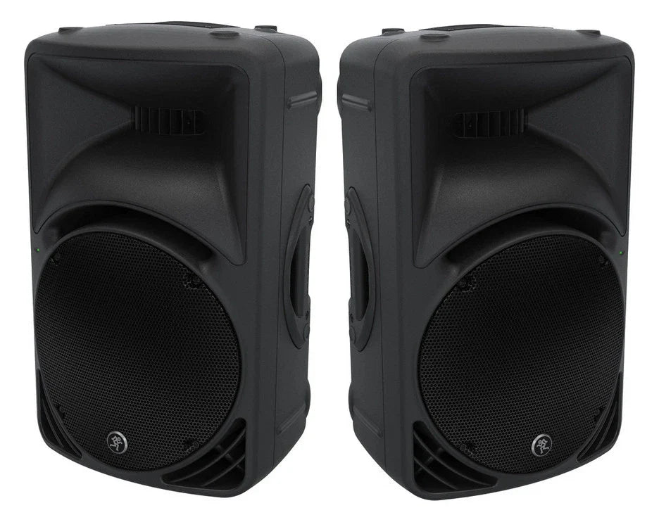 2 Mackie SRM450v3 1000W High-Definition Portable Powered Loudspeaker