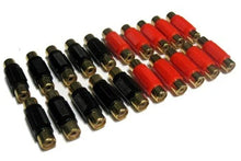 Load image into Gallery viewer, MR DJ MDFF100-20 Female-to-Female RCA Barrel Connector Red &amp; Black (20 Pack)