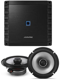 Alpine S2-A36F 600W 4-Channel Car Amplifier & S2-S65 6.5