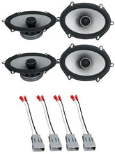 Load image into Gallery viewer, Front+Rear Alpine S2-S68 6x8" Speaker Fit 1997-2001 Mercury Mountaineer