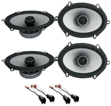 Load image into Gallery viewer, Alpine S 5x7" Front+Rear Factory Speaker Replacement Harness Fit 07 Ford Mustang