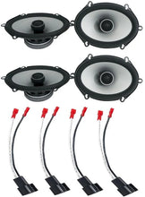 Load image into Gallery viewer, Alpine S 5x7 Front + Rear Speaker Replacement For 2001-05 Ford Explorer Sport Trac