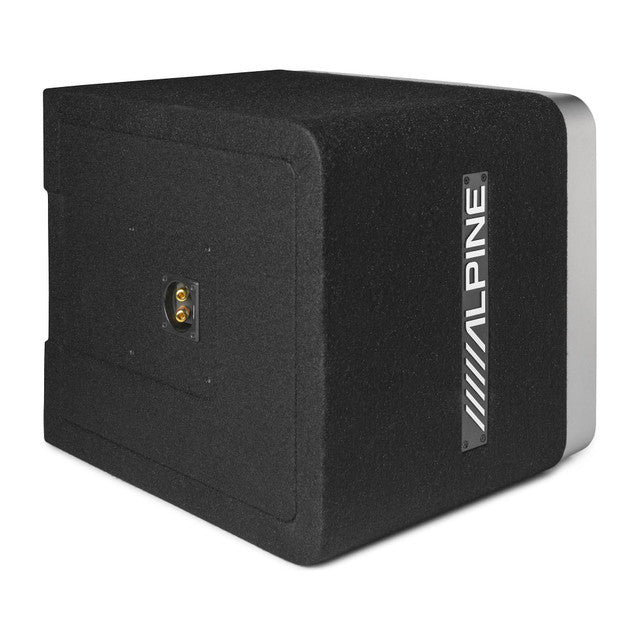 Alpine S2-SB10V 10" Halo S-Series Preloaded Subwoofer Ported Enclosure Bundle