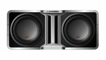 Alpine S2-A120M Amplifier + RUX-KNOB.2 + 2 S2-SB10V Enclosure + KTX-H12