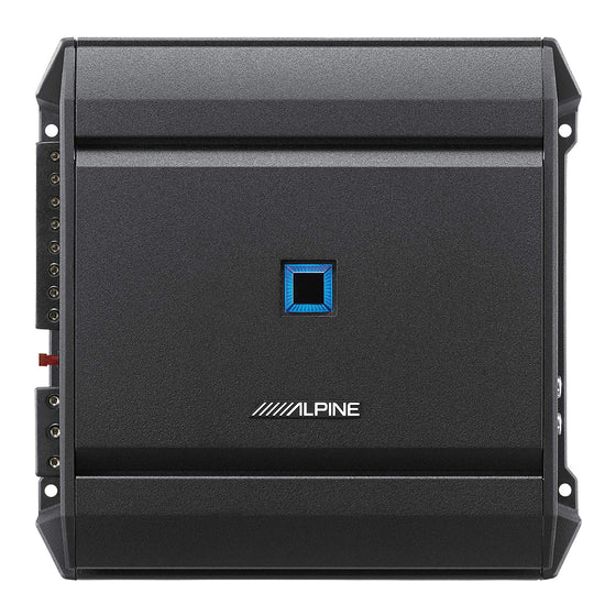 Alpine S-SB10V-BNDL Bass Boost Package Includes S-SB10V 10" ported enclosure, S-A60M amplifier, and RUX-KNOB.2 remote level control