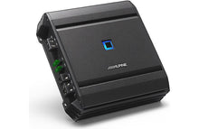 Load image into Gallery viewer, Alpine S-DB8V-TRK Halo Series 8" ported dual subwoofer enclosure with two 8" S-Series subwoofers+ Alpine S-A60M S-Series mono subwoofer amplifier 600 watts RMS x 1 at 2 ohms