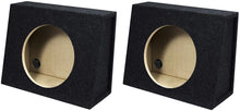 Load image into Gallery viewer, 2 New Single 12" Reg Cab Truck Subwoofer Sealed Enclosure Stereo Bass Sub Box