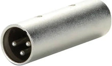 Load image into Gallery viewer, MR DJ AXLRMM 3-Pin XLR Male to 3-Pin XLR Male Audio Microphone Cable Extension Adapter Connector