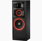 2 Cerwin-Vega XLS-12 12" 3-Way Home Audio Floor Standing Tower Speaker