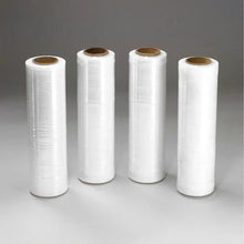 Load image into Gallery viewer, 4 Pack 4000'X18" Stretch Film Plastic Wrap Shrink Film Pallet Wrap 80GA Clear