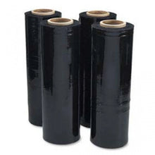 Load image into Gallery viewer, American Terminal 4 hand stretch film shrink wrap black pallet wrap 18" 1500 sq ft. 80g