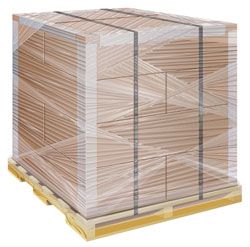 8 ROLLS 18" x 1500 FEET 80 Gauge Pallet Wrap Stretch Film Shrink Hand Wrap 1500'