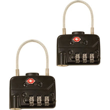 Load image into Gallery viewer, SKB 1SKB-PDL TSA Combination Cable Padlocks (2-Pack)