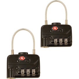 SKB 1SKB-PDL TSA Combination Cable Padlocks (2-Pack)