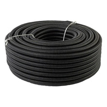 Load image into Gallery viewer, Patron PSLT14-20 20ft Split Wire Loom Cable Sleeve - Flexible Cord Protector &amp; Organizer for Home, Car &amp; Marine - Pet-Proof Wire Guard for Cats &amp; Rabbits