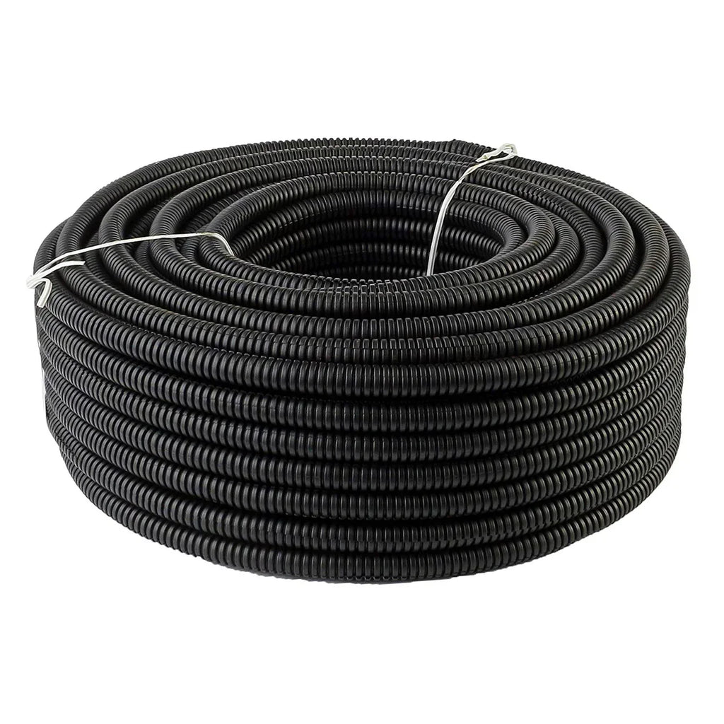 Absolute SLT10-50 50' 1" 25mm Split Wire Loom Sleeve Tube & 3M 165 Electrical Tape