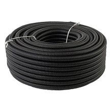 Load image into Gallery viewer, Absolute 100 Feet 1/2" Black Split Loom Conduit Polyethylene Wire Tubing Cable