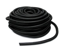 Load image into Gallery viewer, American Terminal ASLT58-25 25' 5/8" 15mm Split Wire Loom Conduit Polyethylene Corrugated Tubing Sleeve Tube