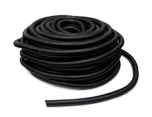 Load image into Gallery viewer, 10 Ft 5/8" Split Wire Loom Conduit Polyethylene Tubing Black Color Sleeve Tube