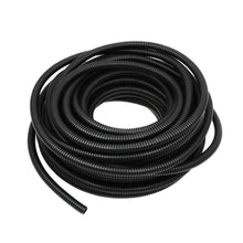 Load image into Gallery viewer, ASLT112-20 20' 11/2" 38mm Split Wire Loom Conduit Polyethylene Corrugated Tubing Sleeve Tube