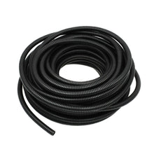 Load image into Gallery viewer, 10 FT 1/4" INCH Split Loom Tubing Wire Conduit Hose Cover Auto Home Marine Black