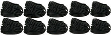 Load image into Gallery viewer, 10 Patron 100 Feet 3/4' Split Loom Wire Tubing Black for Various Automotive Home Marine Industrial Wiring Applications