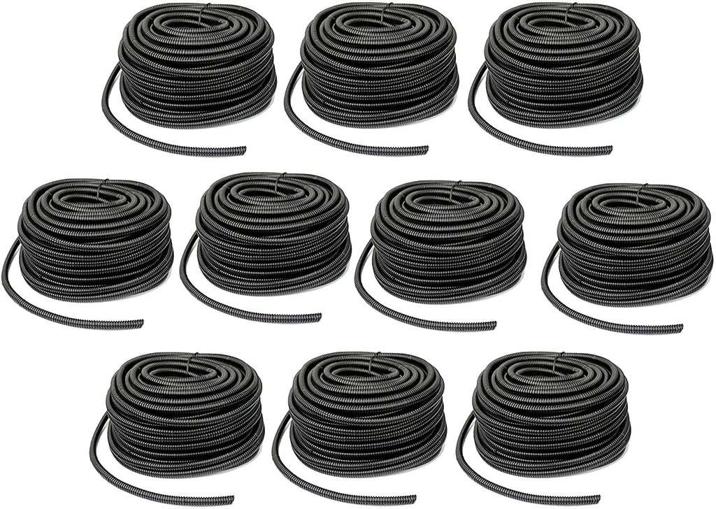 Patron PSLT18 1000 Feet 1/8" split loom wire tubing hose cover auto home marine