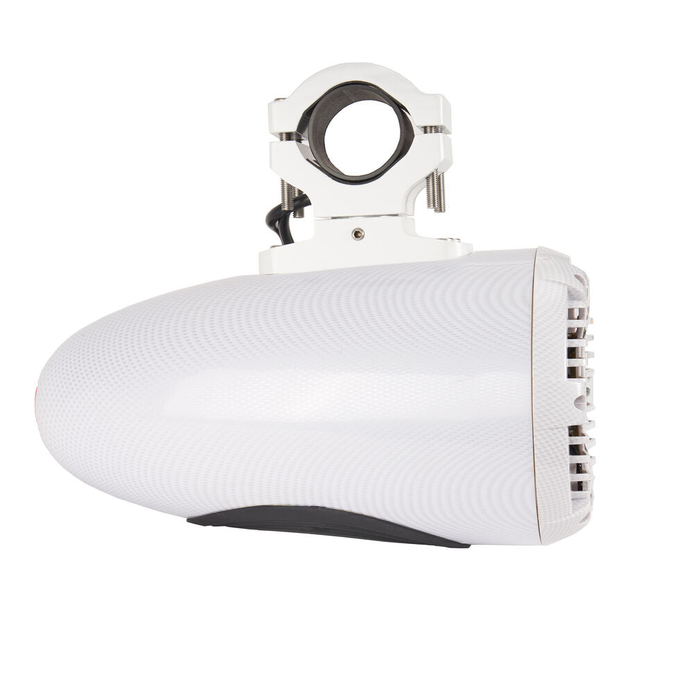 Cerwin Vega SPMT65SCFW 800W 6.5" Stroker Pro 3 Way Marine Tower Speakers in White with RGB LED
