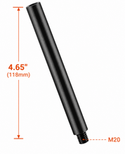 Load image into Gallery viewer, 2 MR DJ SS40 36"/38mm Subwoofer Speaker Pole M20 Threaded &amp; Mount Dual 35mm/38mm
