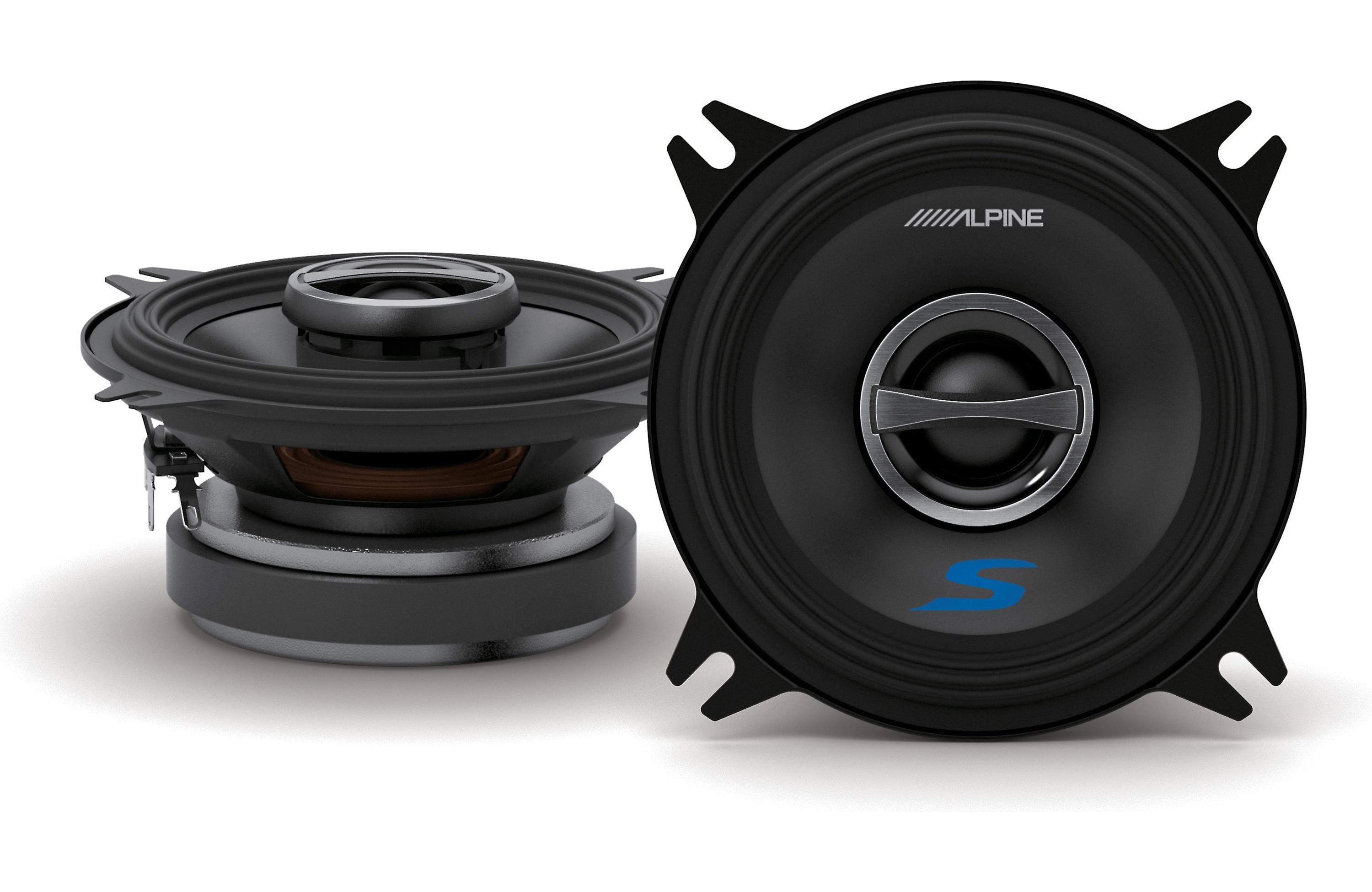 Alpine S-Series S-S69C 6"X9" 2-Way Component Speaker & S-S40 4" Coaxial Speakers