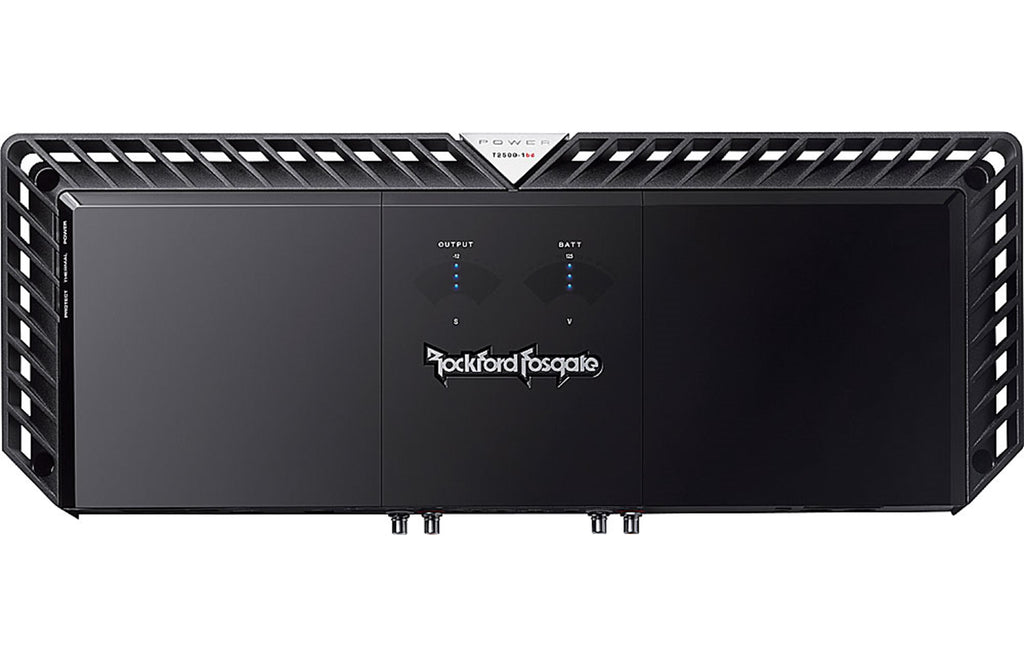 Rockford Fosgate T2500-1bdCP mono sub amplifier 2500W RMS x 1 at 2 ohms
