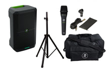 Load image into Gallery viewer, Mackie Thump GO 8" Battery-Powered Loudspeaker+ Speaker Stand+Thump Go Carry Bag+ EM89D Microphone