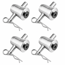 Load image into Gallery viewer, MR DJ DTPCC20 4 Pack Universal Half Conical Connector Pack for Truss Base Plates
