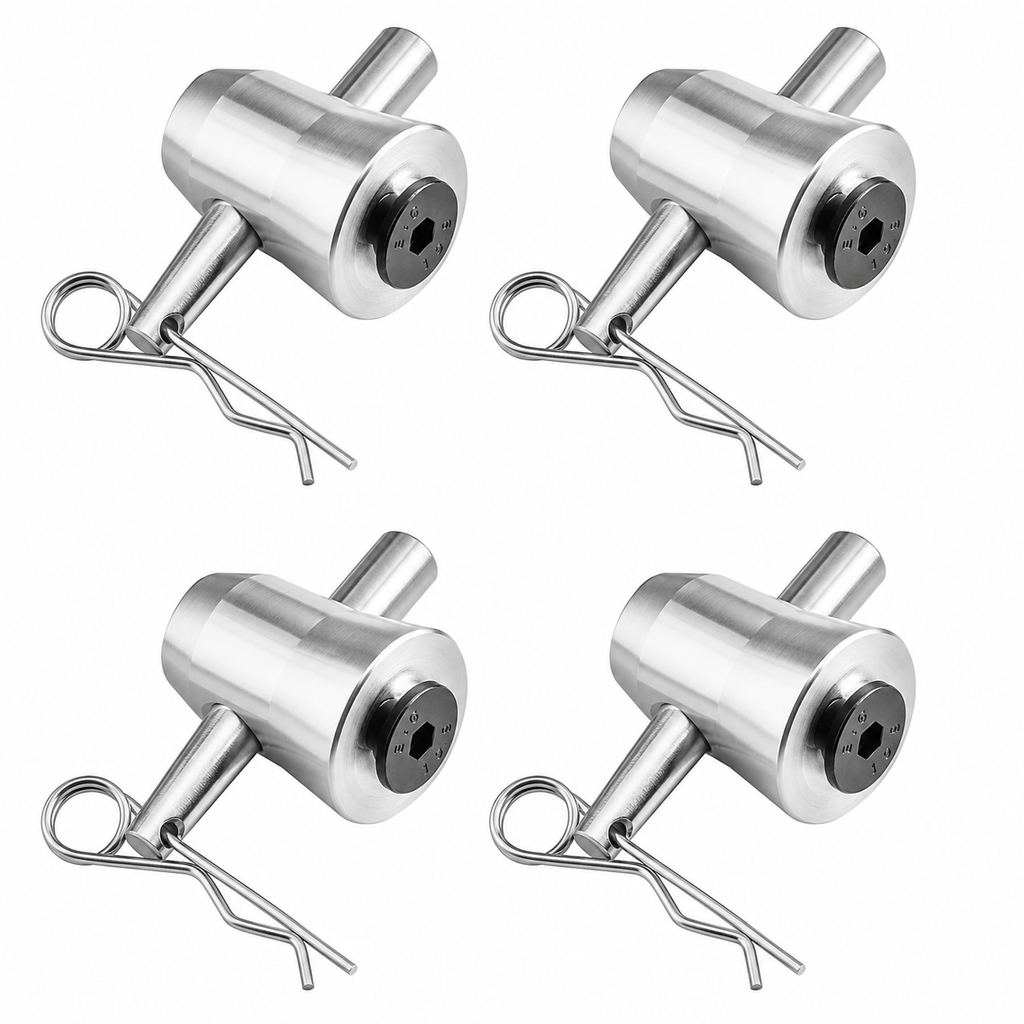 MR TRUSS TPCC20 4 Pack Universal Half Conical Connector Pack for Truss Base Plates