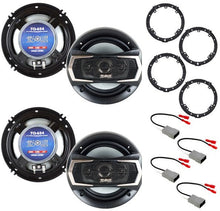 Load image into Gallery viewer, 2 Pairs 6.5" Front &amp; Rear Speakers Fit 2008-2022 Honda Accord