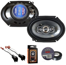 Load image into Gallery viewer, Absolute TQ-684 6x8" 5x7" Car Speakers &amp; Harness Fit 2005-06 Ford Mustang PK