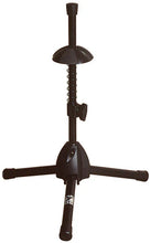 Load image into Gallery viewer, Yorkville TR-11 Spring Loaded Tripod Trumpet Stand - Black