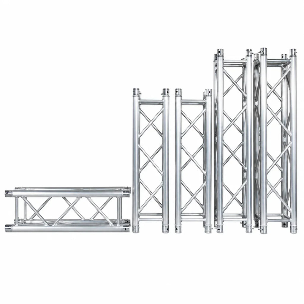 MR DJ USA DTSQ492 4.92 ft (1.50 Meter) 12" Square Aluminum Box Truss Segment
