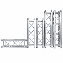 Load image into Gallery viewer, MR Truss 1 Meter (3.28ft) Straight Square Aluminum Truss Segment for Pro Lighting + 4 Coupler Connections