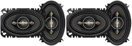 2 Pioneer TS-A4671F 420W 4x6